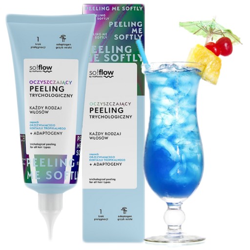 Peeling do skóry głowy przetłuszczającej się TRYCHOLOGICZNY NATURALNY