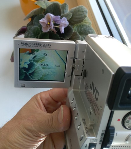 Kamera JVC GR-DVXE - miniDV, piękny antyk, defekt.