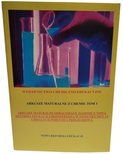Arkusze maturalne z chemii tom 1+ kolorowe zadania