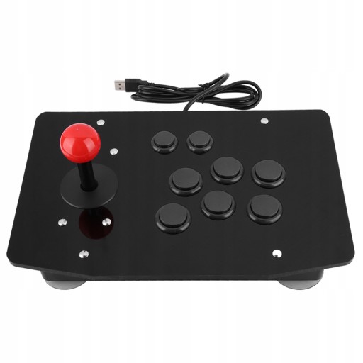 ARCADE FIGHT STICK PRZEWODOWY JOYSTICK DO GIE
