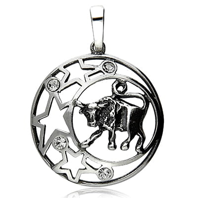 WISIOREK BYK ZNAK ZODIAKU ZODIAK SREBRO 925