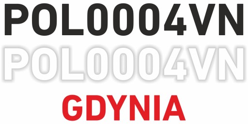 NUMERY WODOODPORNE + PORT rejestracyjne naklejka łódka łódź jacht motorówka