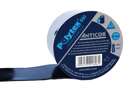 Taśma Polytex 550 Samowulkanizująca 25mm 3mb