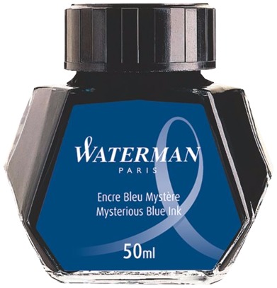 Atrament niebiesko-czarny 50ml, Waterman