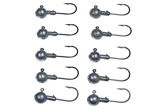 GŁÓWKA JIGOWA 10x BLACK NICKEL MF 10G 3/0