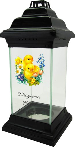 ZNICZ LAMPION WIELKANOCNY z grawerem dla BRATA