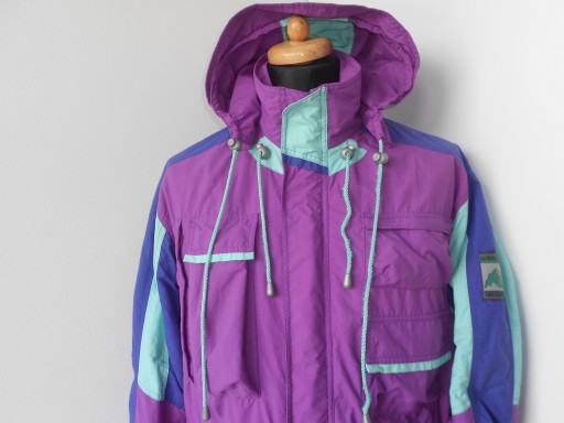 ADIDAS VINTAGE DAMSKA KURTKA PARKA OLDSCHOOL ROZ M
