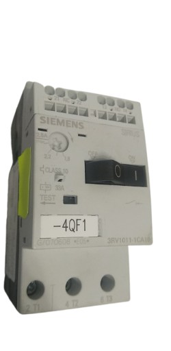 Wyłącznik silnikowy 1,8-2,5A 3RV1011-1CA10 SIEMENS
