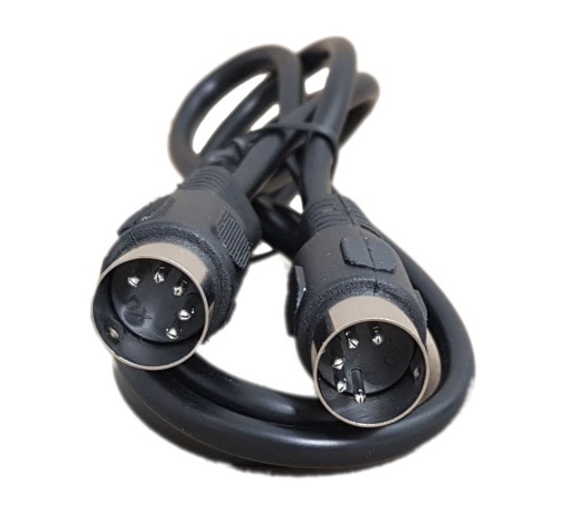 Kabel DIN 5pin wtyk--wtyk 1,2m