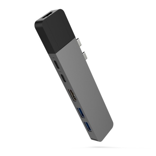 Hyper NET 6-in-2 MacBook Pro Hub gray