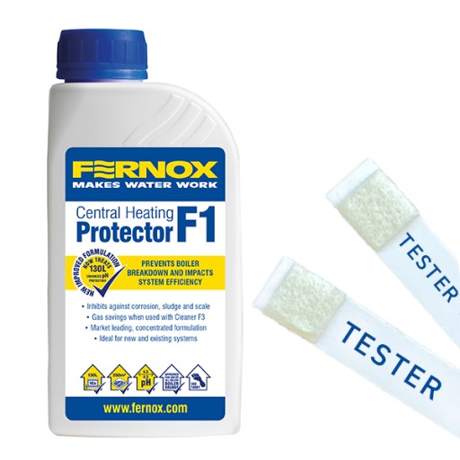 FERNOX F1 Inhibitor korozji + 2x TEST Tester 500ml