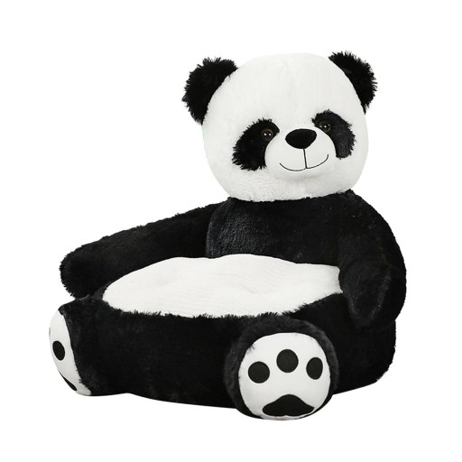 Dzieci Dziecko Kreskówki Panda Mała Sofa Krzesło Nauka Siedzenia Przytulanie