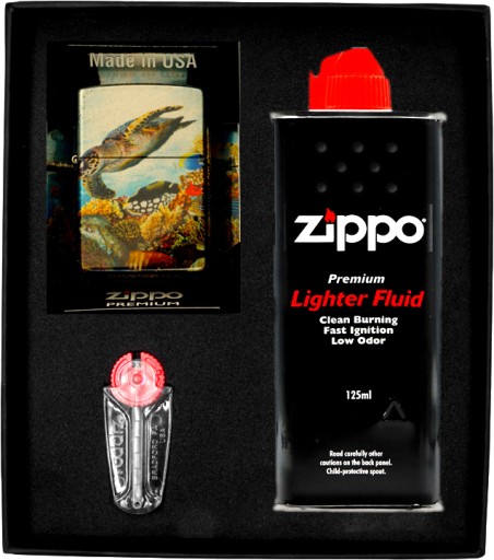 Zestaw ZIPPO Zapalniczka DEEP SEA DESIGN prezentowy*nr1
