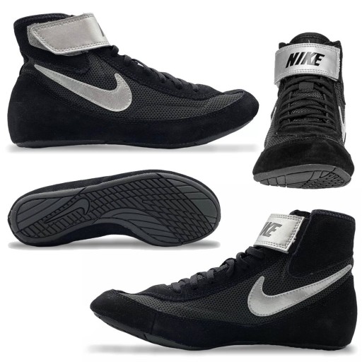 Buty zapaśnicze treningowe męskie Nike SpeedSweep VII Czarne r. 46