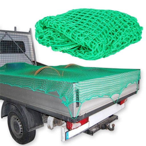 SIATKA ZABEZPIECZAJĄCA ODPORNY NA ROZDARCIE BEZPIECZNY TRANSPORT 2X3M