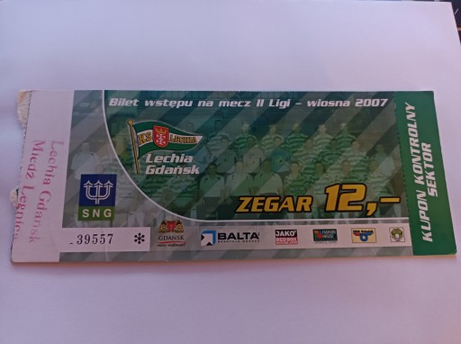 LECHIA GDAŃSK - MIEDŹ LEGNICA WIOSNA 2007