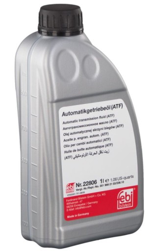 PŁYN OLEJ WSPOMAGANIA FEBI 22806 CZERWONY ATF III