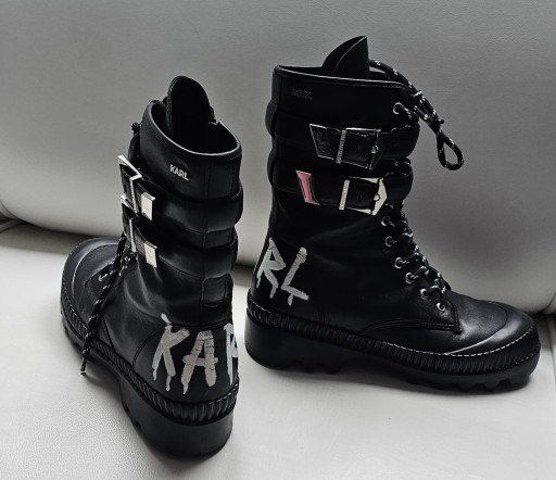 KARL LAGERFELD botki orginalne roz 41