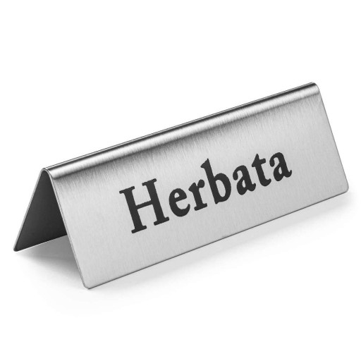 TABLICZKA INFORMACYJNA HERBATA FORGAST FG03418