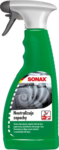 SONAX NEUTRALIZATOR ZAPACHÓW ODŚWIEŻA WNĘTRZE SAMOCHODU DO UŻYTKU DOMOWEGO