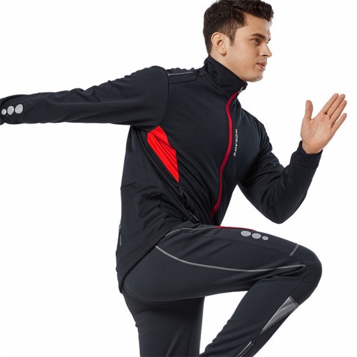 jesienno-zimowa kurtka rowerowa three-layer warm
