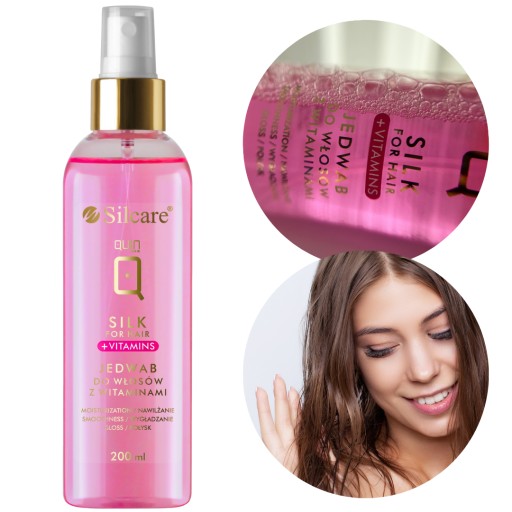 SILCARE Jedwab do włosów z witaminami QUIN 200ml