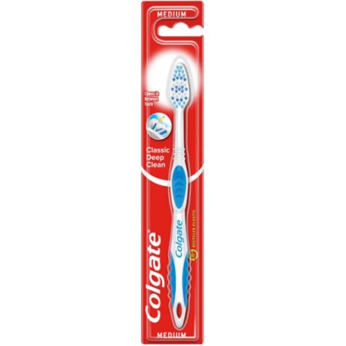 COLGATE CLASIC DEEP CLEAN - MEDIUM - SZCZOTECZKA DO ZĘBÓW I JAMY USTNEJ
