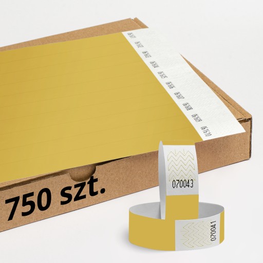 OPASKI NA RĘKĘ DYSKOTEKA TYVEK 19mm - 750 szt.