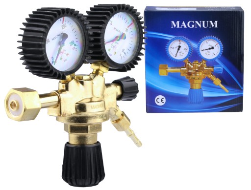 REDUKTOR CIŚNIENIA BUTLOWY AZOT 2 MANOMETRY MAGNUM