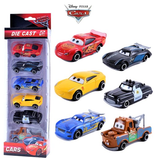 Disney Cars zestaw Zygzak McQueen i przyjaciele