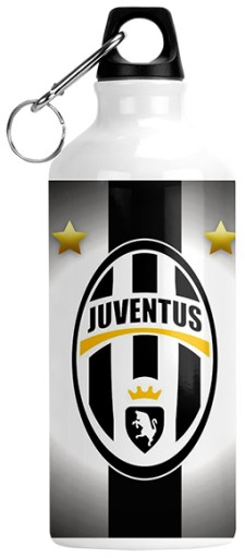BIDON BUTELKA JUVENTUS NA WODE Z NAPISEM GRATIS