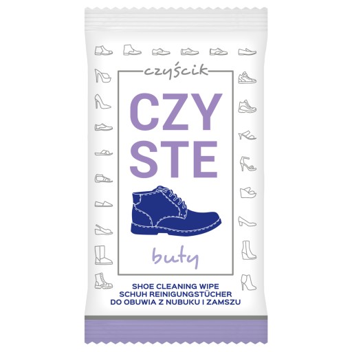 CHUSTECZKI CZYSZCZĄCE DO BUTÓW Z ZAMSZU I NUBUKU 1szt