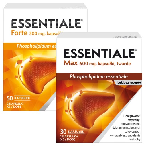 ZESTAW ESSENTIALE Forte + ESSENTIALE Max 1+1