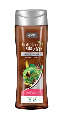 POLLENA EWA SZAMPON POTRÓJNA SIŁA ZIÓŁ BRZOZA 400 ML