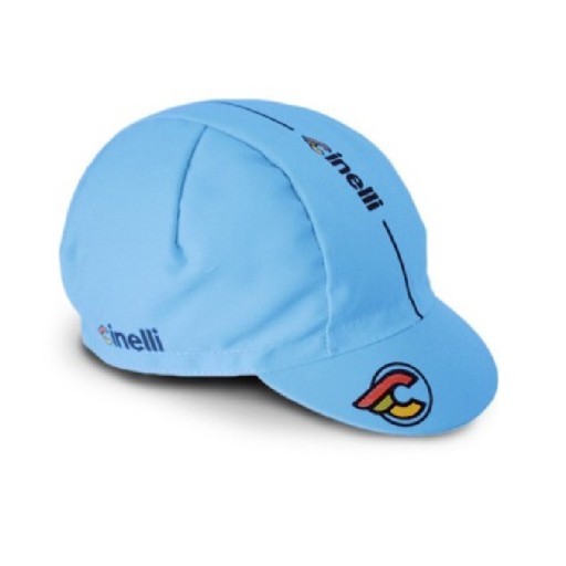 Czapka kolarska CINELLI Supercorsa Blue Laser