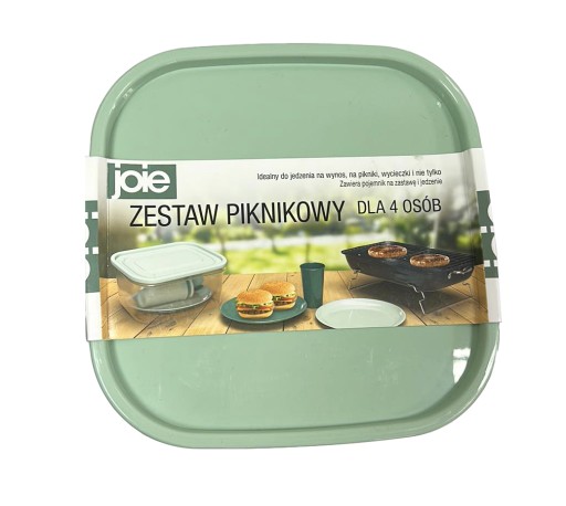 Zestaw piknikowy dla 4 osób Zielony Joie