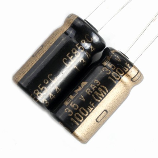 Elna RA3 100uF 35V 10x16mm DO AUDIO 1szt