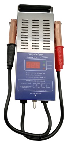 Zwarciowy Tester Akumulatorów 12V LCD AD-7900
