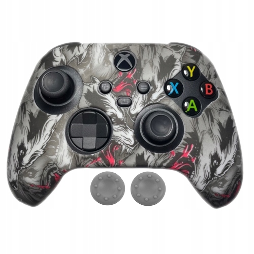 ETUI SILIKON OSŁONA PADA XBOX SERIES X S +2 GRIPY