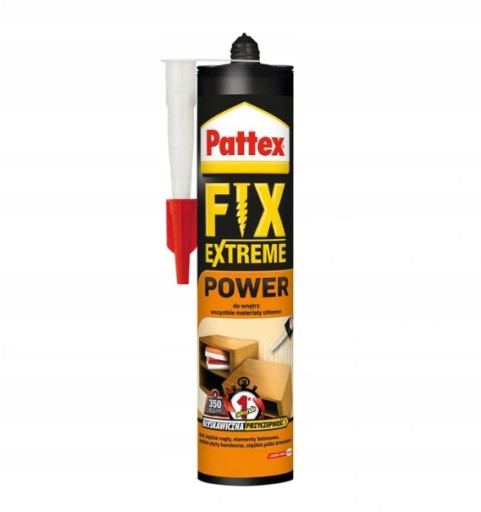 PATTEX KLEJ FIX EXTREME MONTAŻOWY WYTRZYMUJE