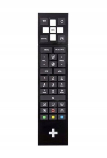 Pilot do dekoderów CANAL + Sagemcom DSIW 74 czarny orginalny + bateryjki