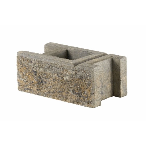 Bloczek murkowy 36x20x14.4 cm kremowy/piryt
