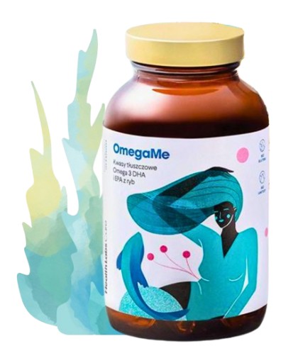 HEALTH LABS OmegaMe Omega 3 EPA i DHA z ryb 60