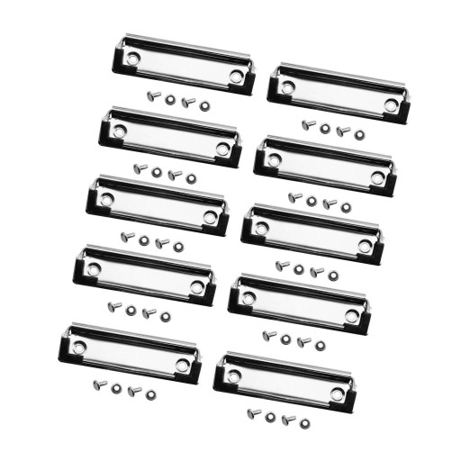 10 pieces Clips for Clipboard Low Profile