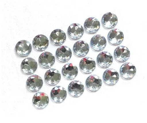 KRYSZTAŁY SAMOPRZYLEPNE 20 mm DŻETY CYRKONIE
