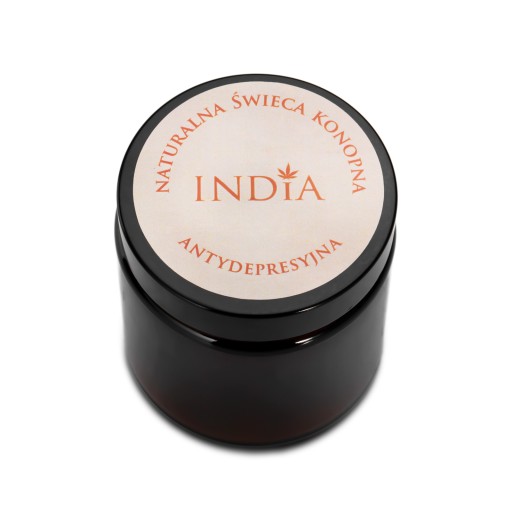 Świeca konopna antydepresyjna India Cosmetics