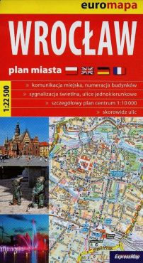Wrocław- plan miasta 1: 22500