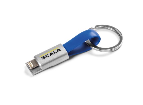 BRELOK Z ŁADOWATKĄ IPHONE SKODA SCALA
