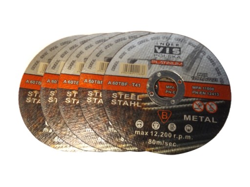 Tarcza do cięcia metalu INTER VIS 125x1,2