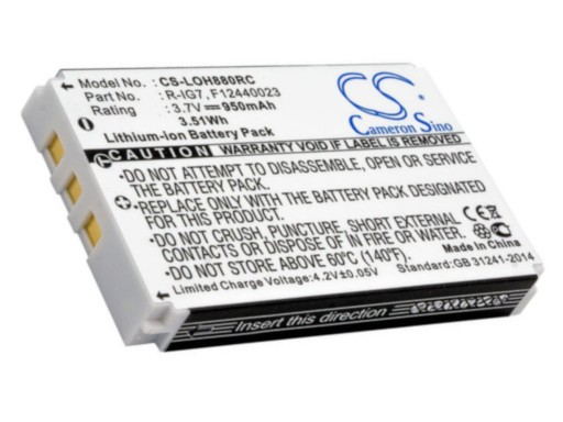 Bateria do Logitech NC1002 M36B Harmony 720 780 785 880 885 890 895 900 One